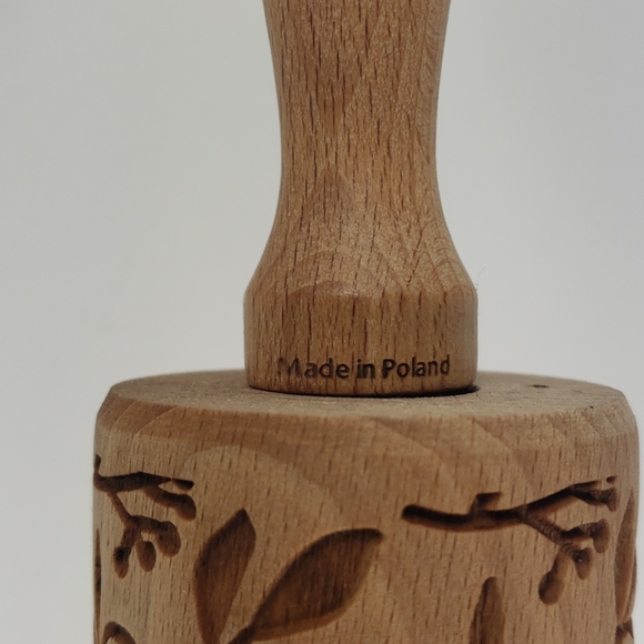NEW MOOD FOR WOOD HERBS ENGRAVED ROLLING PIN - Picture 8 of 8